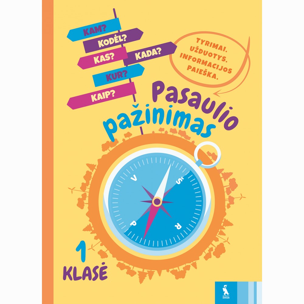 Pasaulio pažinimo tyrimai, užduotys 1 klasei