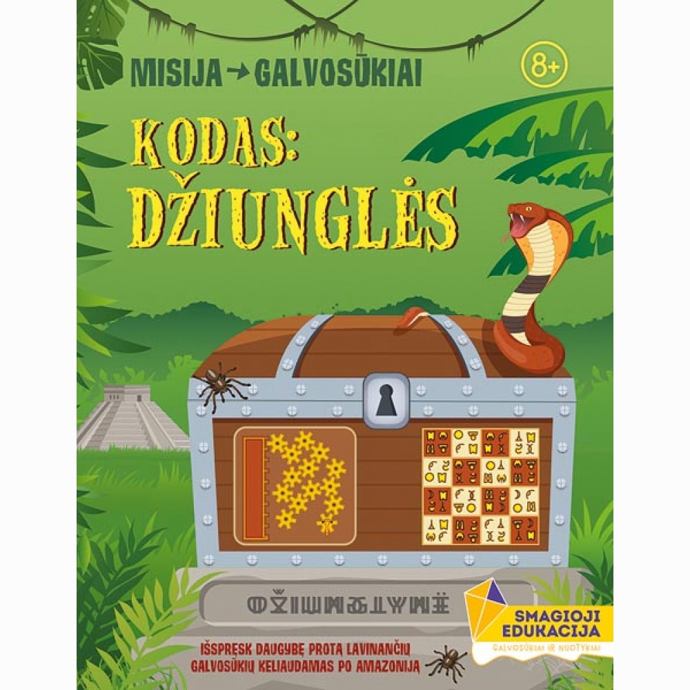 Misija: galvosūkiai. Kodas: džiunglės