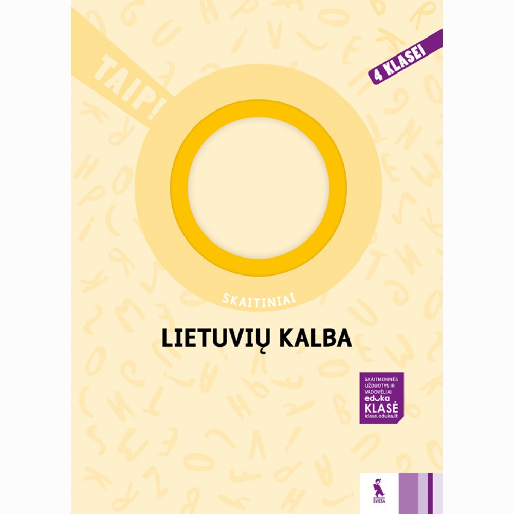 Lietuvių kalba. Skaitiniai 4 klasei (serija „TAIP!“)