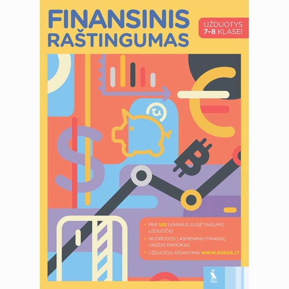 Finansinis raštingumas. Užduotys 7-8 kl.