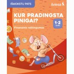 Finansinio raštingumo užduotys „Kur pradingsta pinigai?“ 1–2 klasei