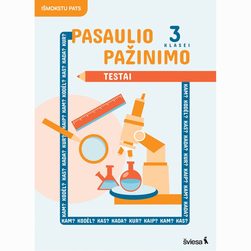 Pasaulio pažinimo testai 3 klasei