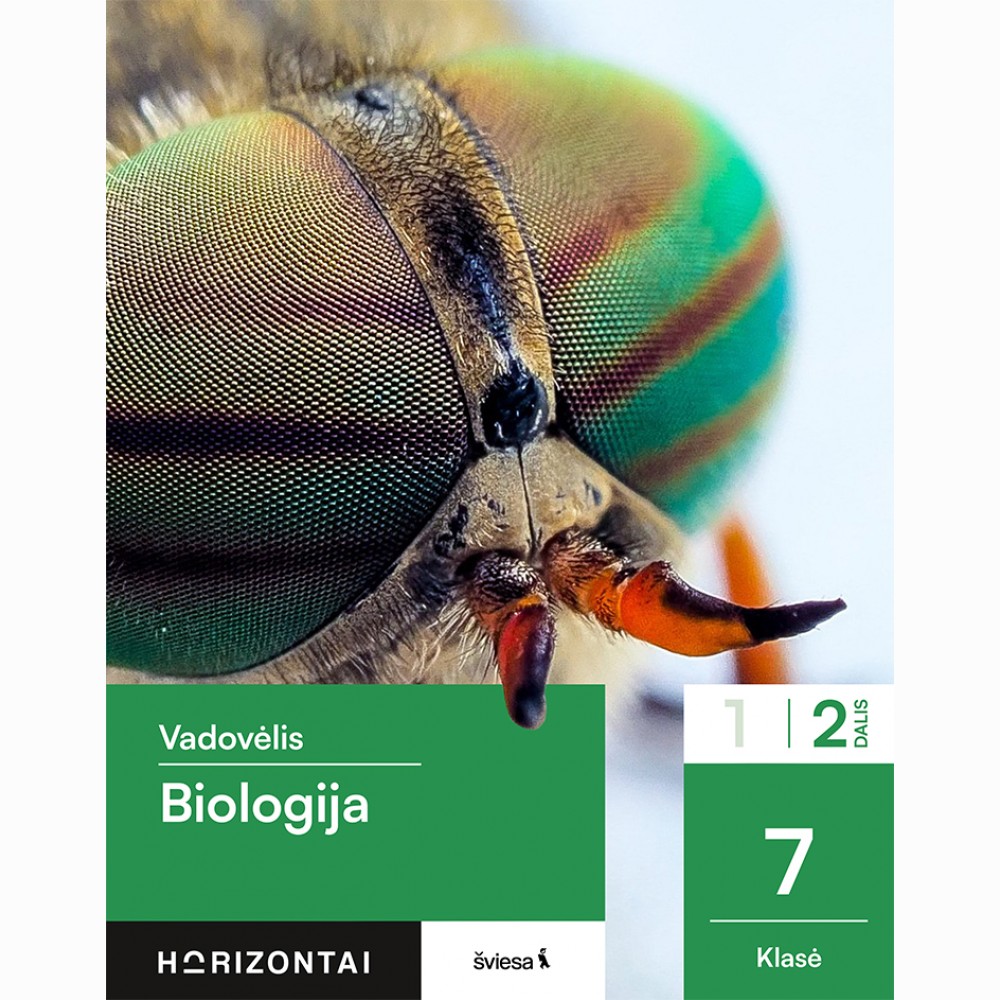 Biologija. Vadovėlis 7 klasei, 2 dalis, serija Horizontai