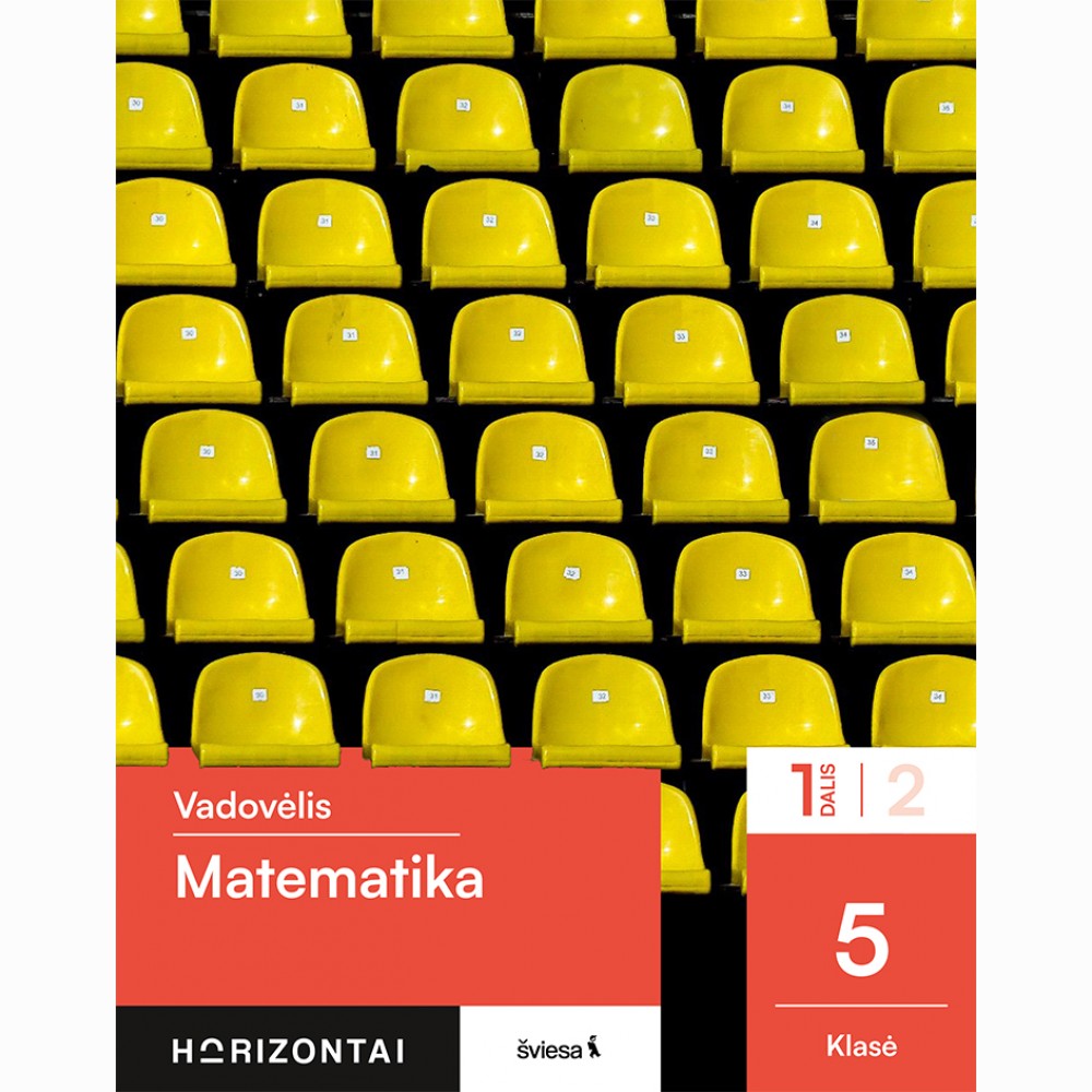 Matematika. Vadovėlis 5 klasei, 1 dalis, serija Horizontai