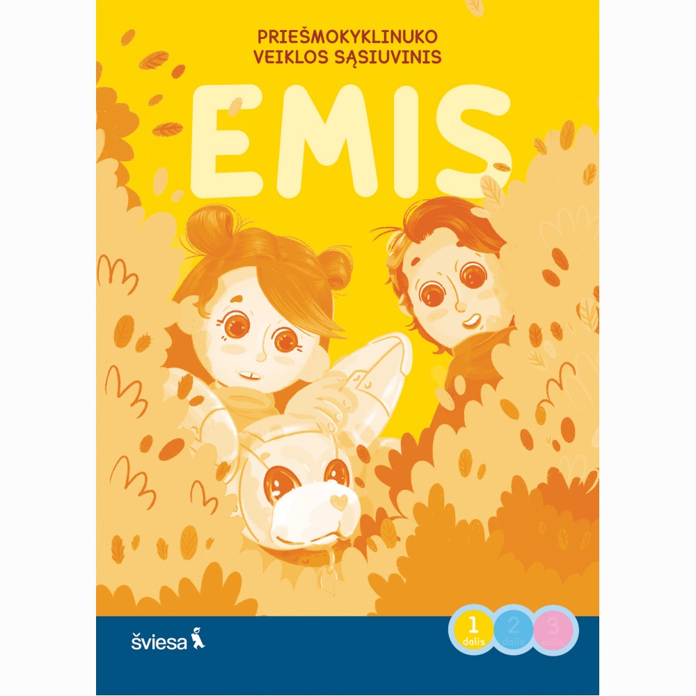 Emis. Rudens nuotykiai. Priešmokyklinuko veiklos sąsiuvinis, 1 dalis