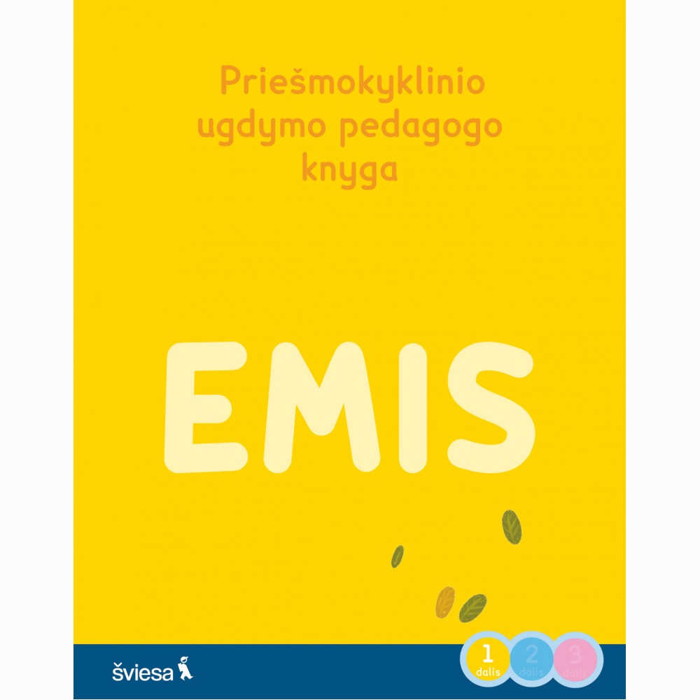 Emis. Rudens nuotykiai. Priešmokyklinio ugdymo pedagogo knyga, 1 dali
