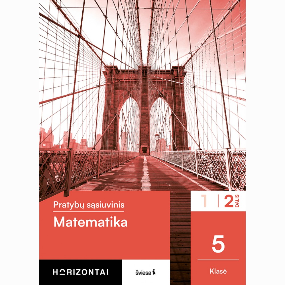 Matematika. Pratybų sąsiuvinis 5 klasei, 2 dalis, serija Horizontai