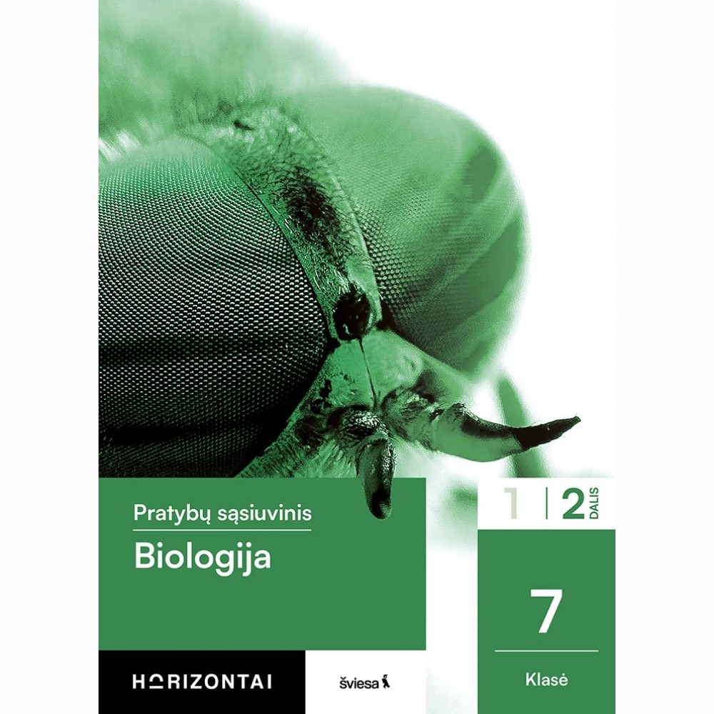 Biologija. Pratybų sąsiuvinis 7 klasei, 2 dalis, serija Horizontai