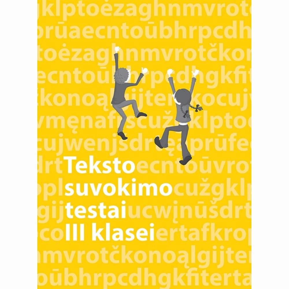 Lietuvių kalbos teksto suvokimo testai 3 klasei