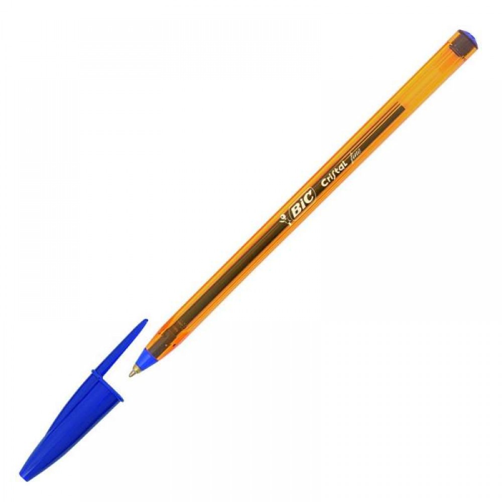 Tušinukas BIC Ball pen CRISTAL FINE blue 50 pcs 872730