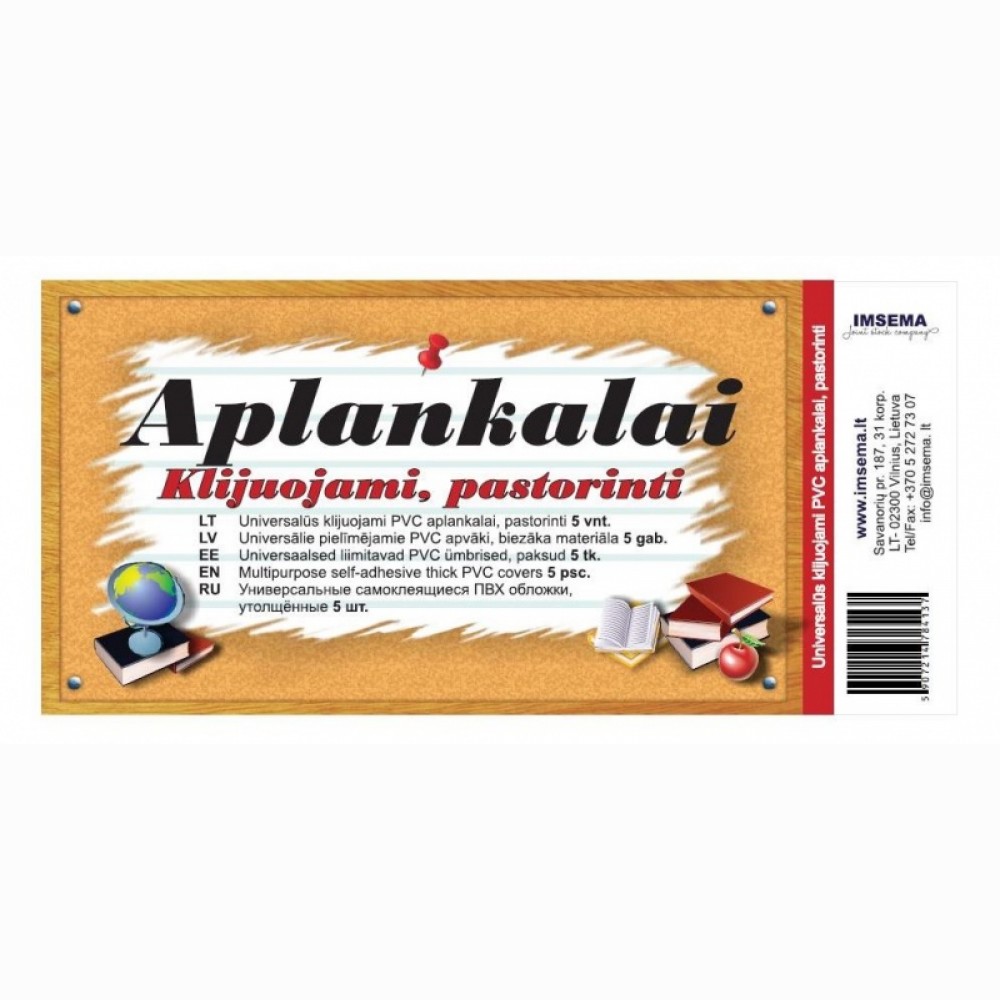 Aplankalai klijuojami 5vnt. AP0101
