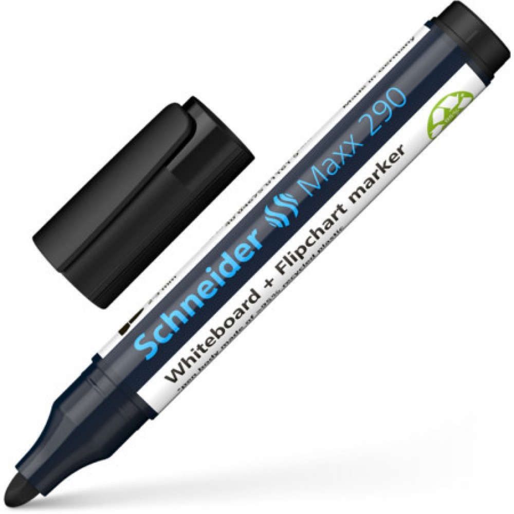 Žymeklis lentai Schneider Maxx 290 1-3mm, juodas
