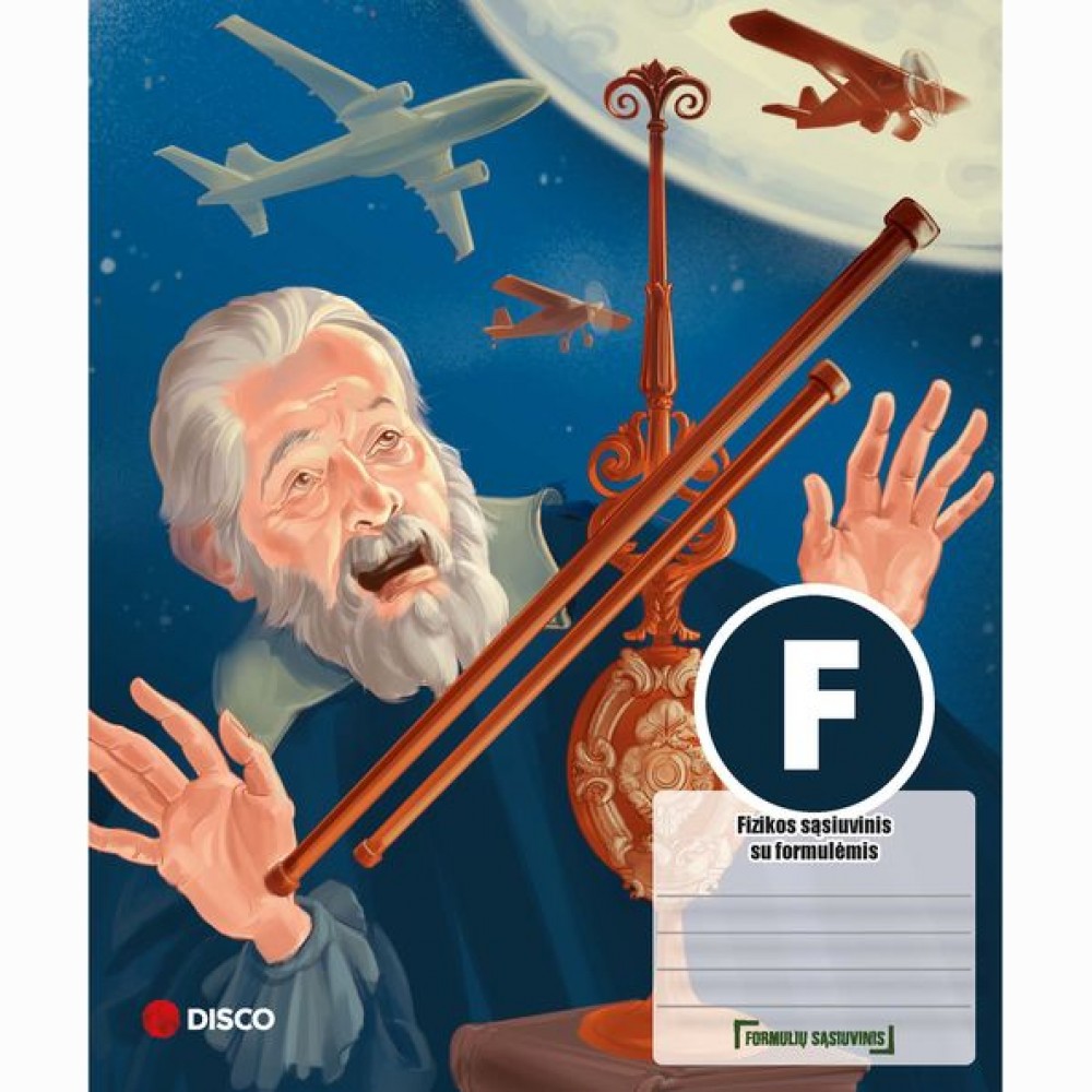 Formulių sąsiuvinis fizika,36l