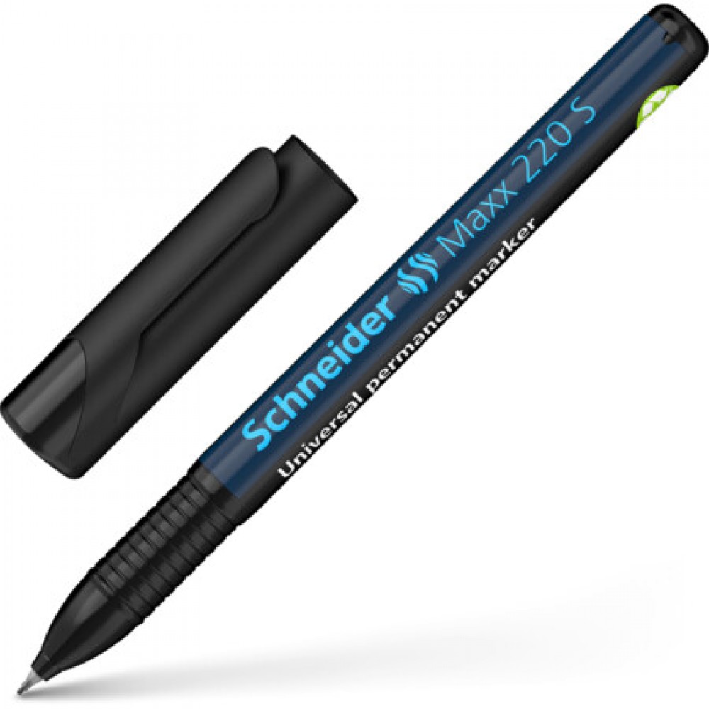 Žymeklis Schneider Maxx 220 S 0,4mm, juodas