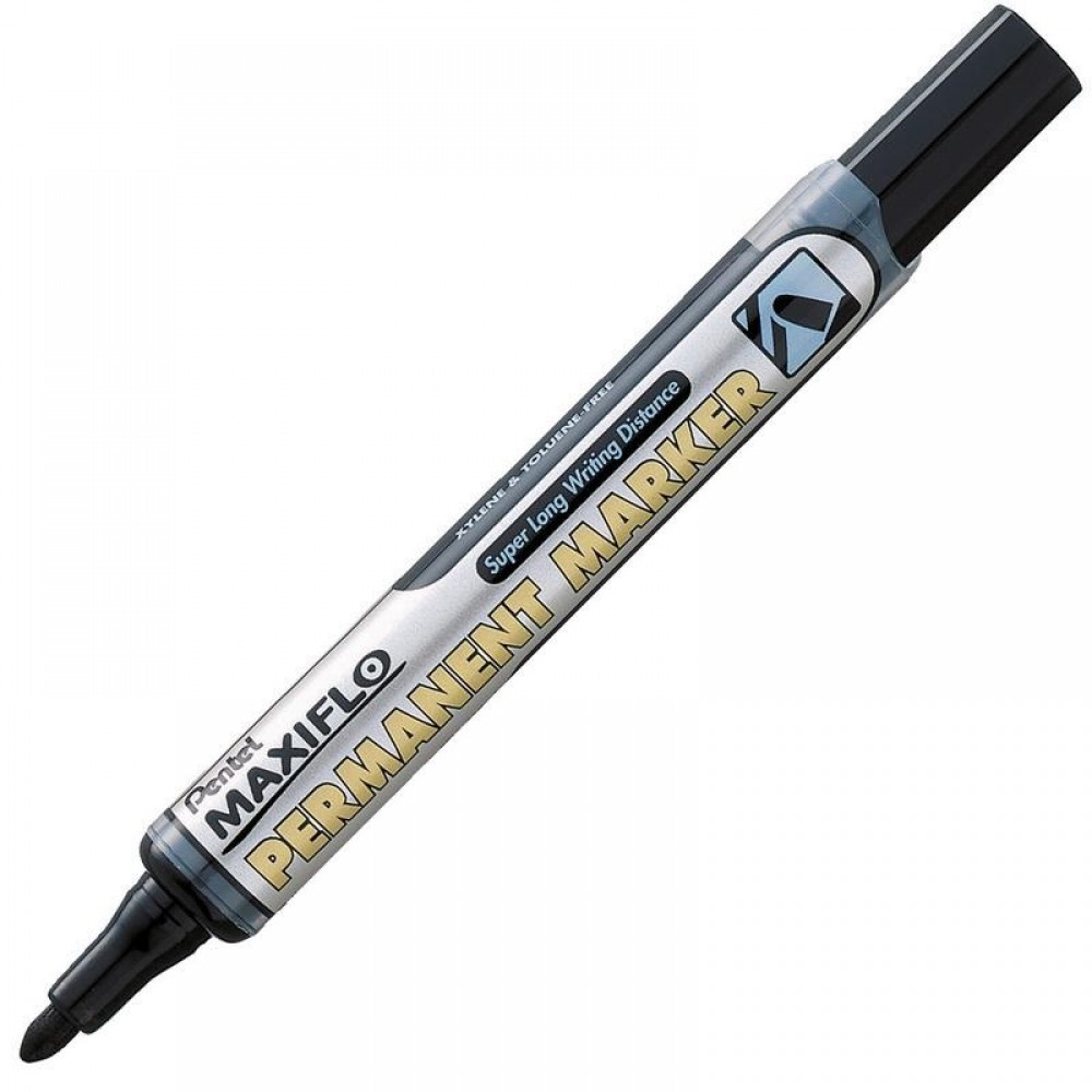 Permanentinis žymeklis PENTEL NLF50 MAXIFLO, juoda