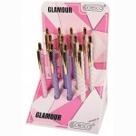 Tušinukas metalinis Cresco Glamour (displėjuje 12 vnt.)
