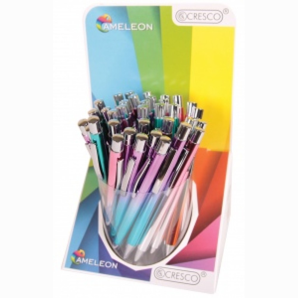 Tušinukas metalinis Cresco Cameleon (displėjuje 36 vnt.)