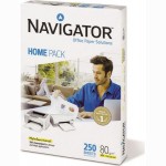 Biuro popierius NAVIGATOR HOME PACK A4, 80 g/m2, 250 lapų 