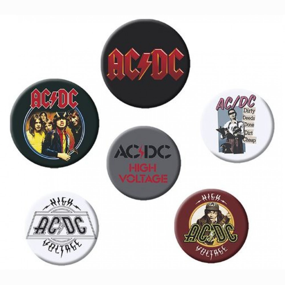 AC/DC - ženkliukai - Mix