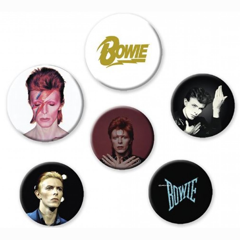 DAVID BOWIE - ženkliukai - Mix