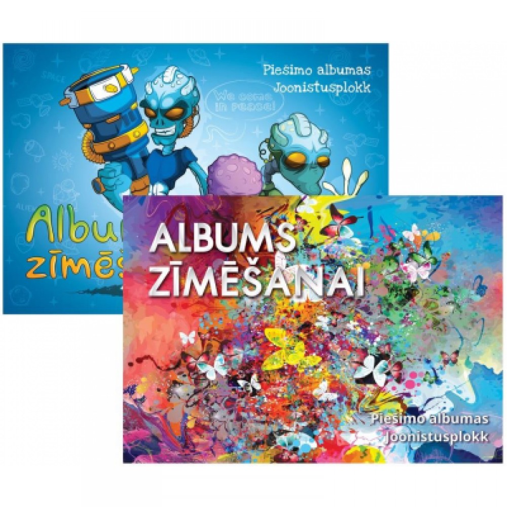 Piešimo albumas A3 25 lapai 120 g/m2