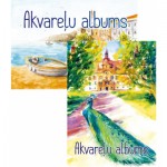 Albumas akvarelei A4 15 lapų