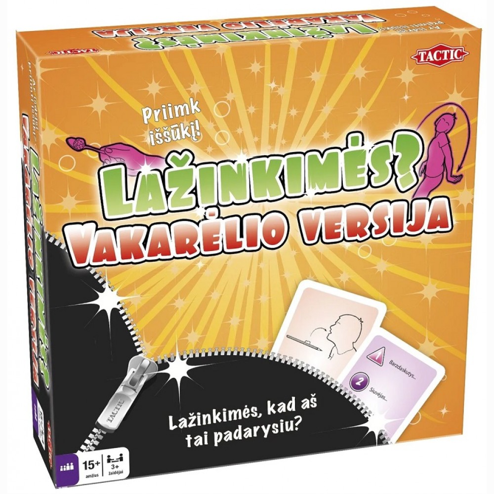 Žaidimas „Lažinkimės?, vakarėlio versija