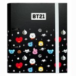 BT21 Premium žiedinis segtuvas su gumele