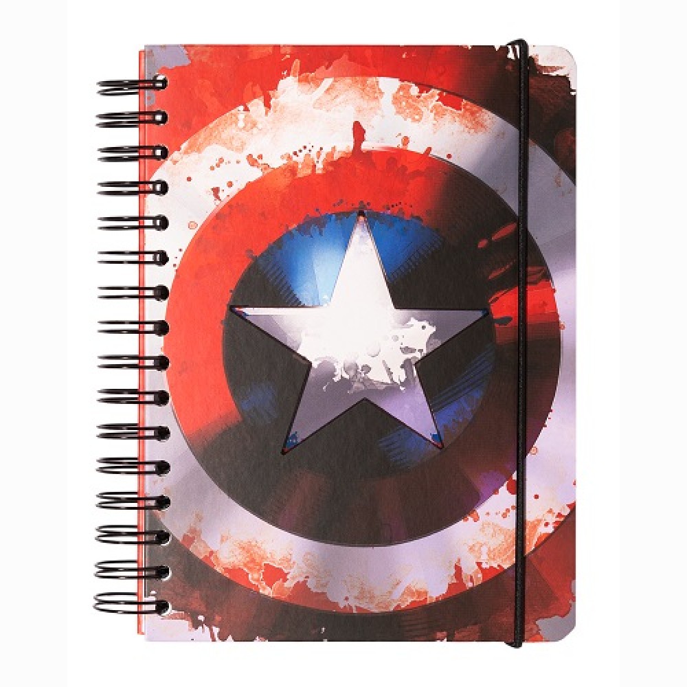 Marvel Captain America A5 užrašų knygutė