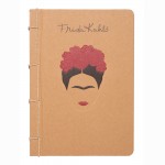 FRIDA KAHLO ECOFRIENDLY A5 Užrašų knygutė kietu viršeliu 