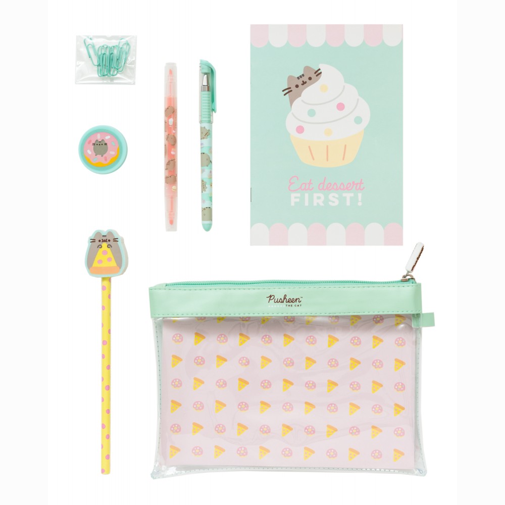 Pusheen Foodie Collection kanceliarinis rinkinys