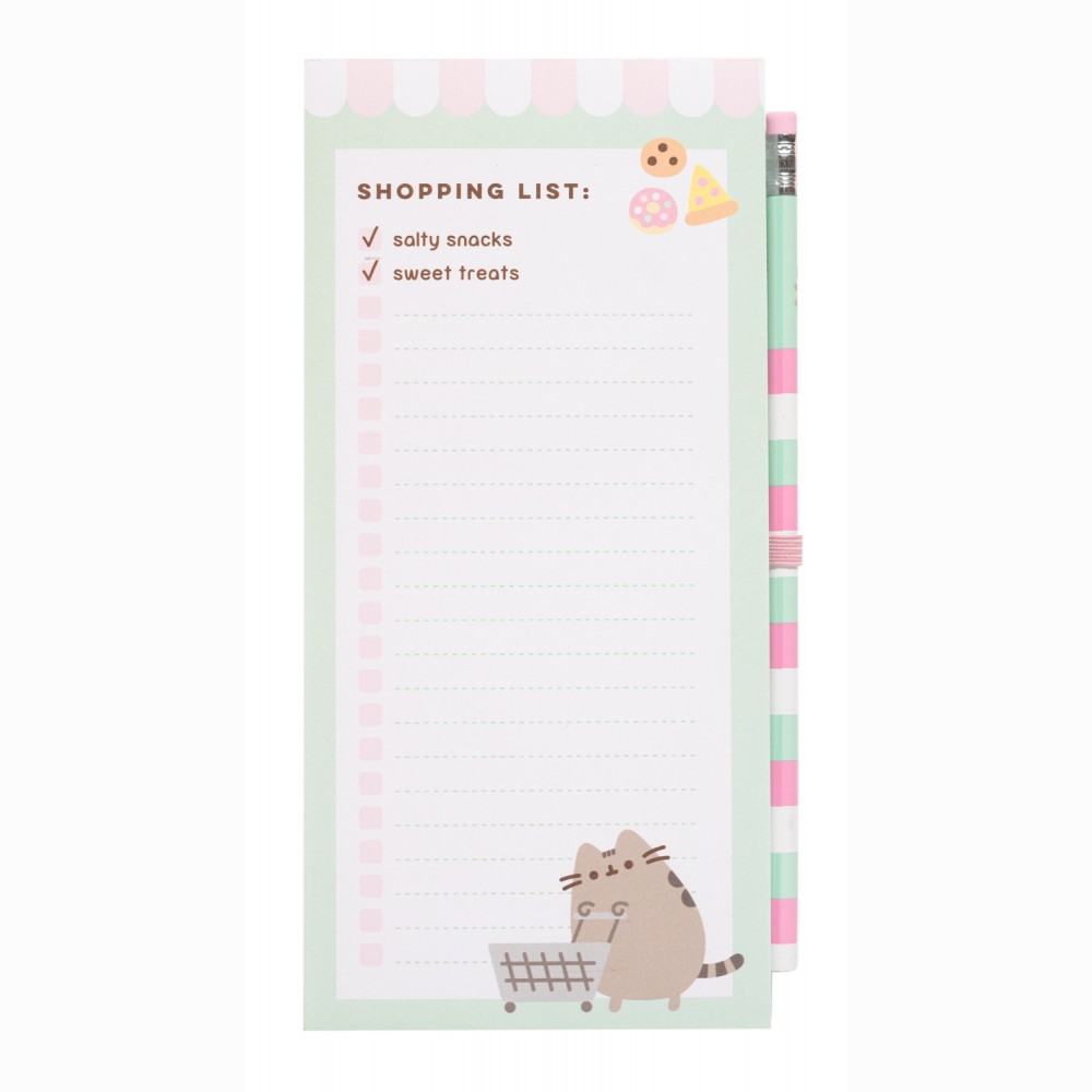 Pusheen Foodie Collection užrašų lapeliai su magnetu