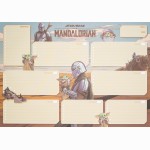 Star Wars The Mandalorian A3 savaitės planuoklis