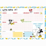 Mickey Mouse A3 Savaitės planuoklis