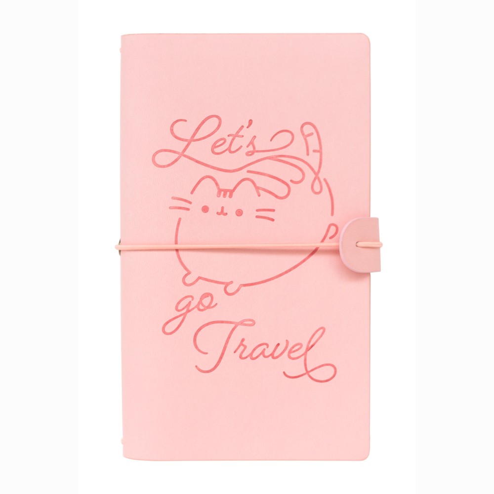 Pusheen kelionių planavimo užrašų knygutė
