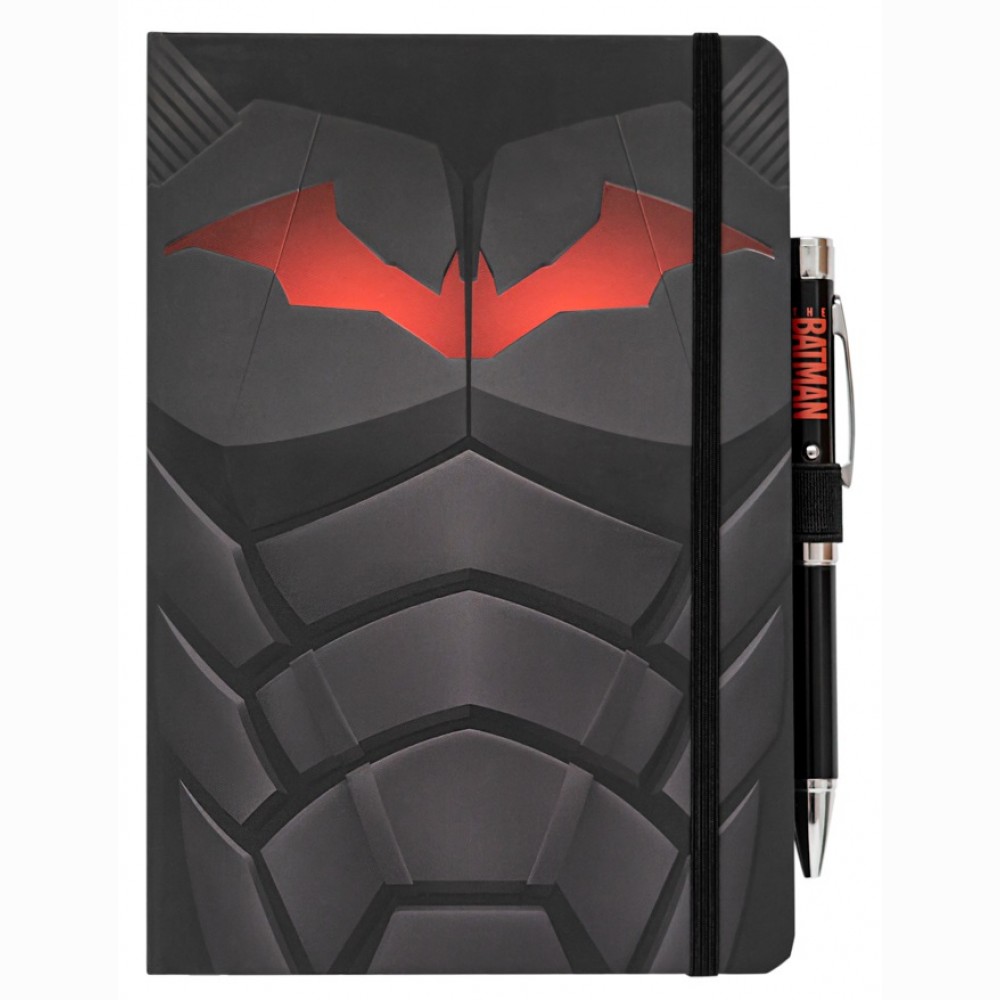 Batman Armor A5 Premium Užrašų knygutė su šviečiančių rašikliu