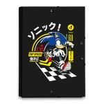 Sonic Premium kartoninis aplankas su gumele