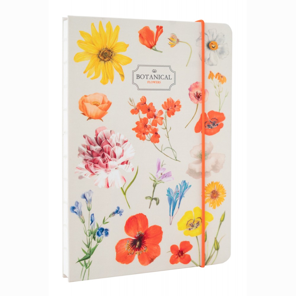 Kokonote Botanical Flower A5 taškuota užrašų knygutė