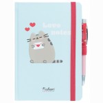 Pusheen Purfect Love Collection A5 Premium užrašų knygutė su šviečiančiu rašikliu