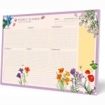 Kokonote Wild Flowers A3 Savaitės planuoklis