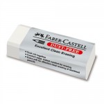 Trintukas FABER CASTELL DUST-FREE, baltos spalvos 