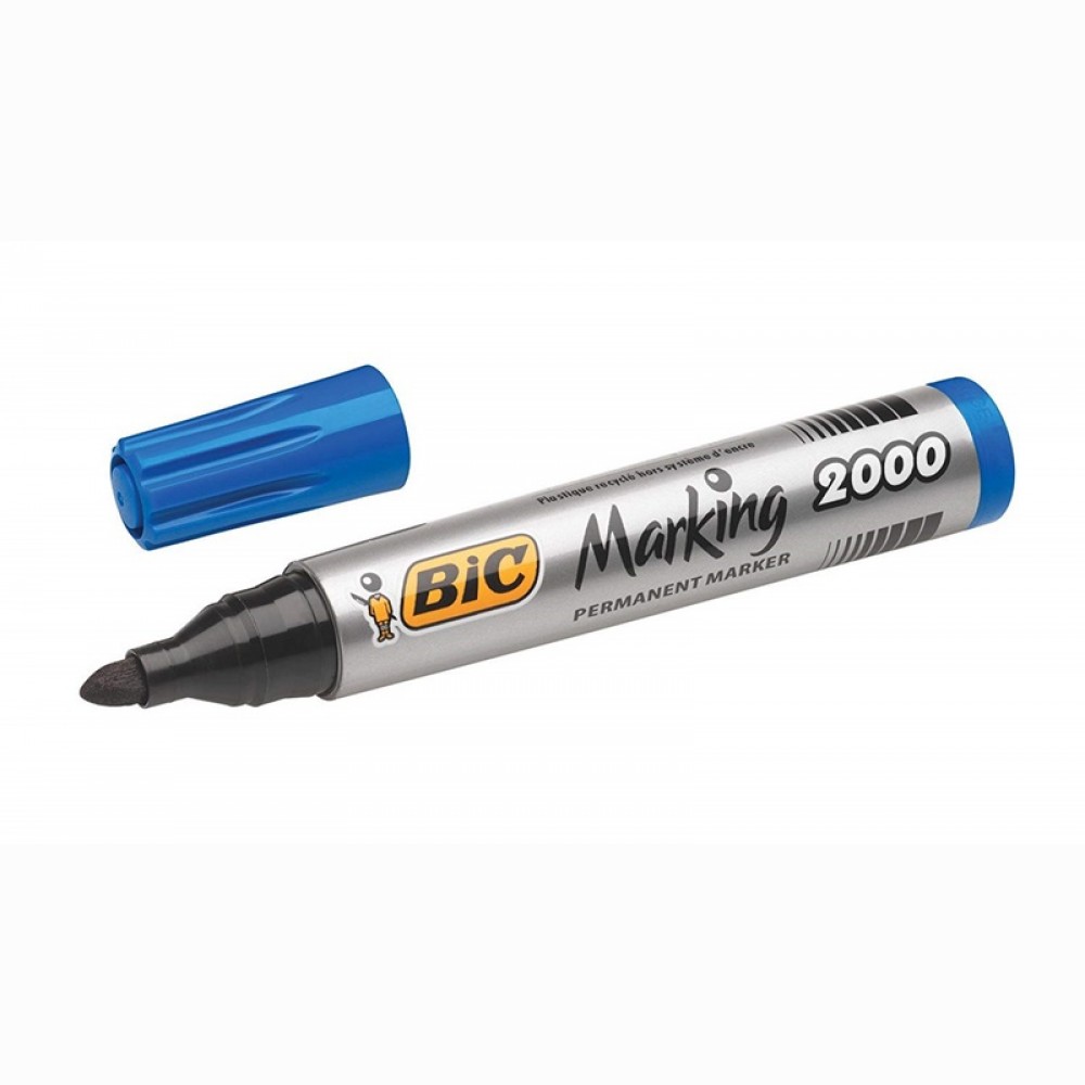 Permanentinis žymeklis  BIC 2000 mėlynas