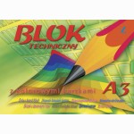 Kartonas dvipusis A3, 10 lapų