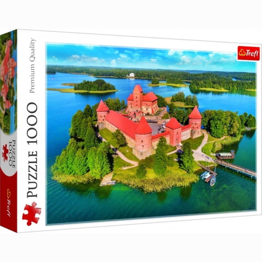 TR 1000 det. dėlionė „Trakų pilis“