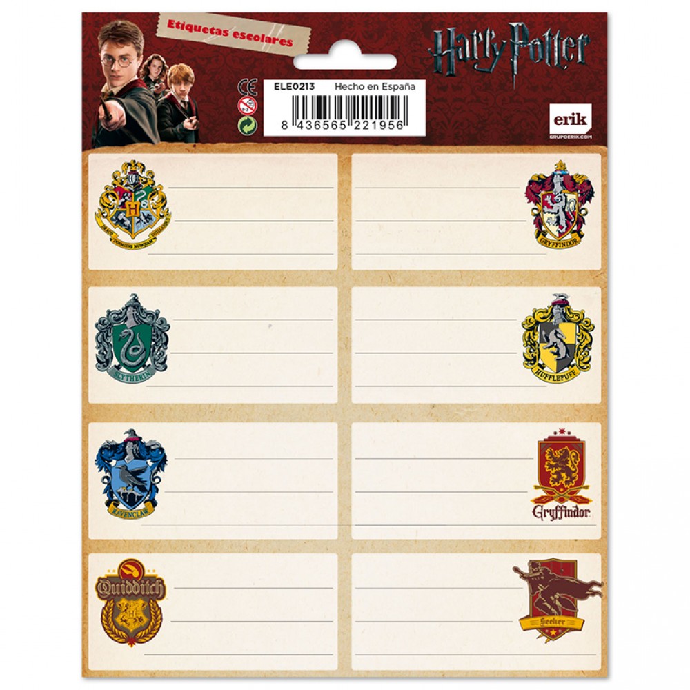 HARRY POTTER Lipdukai sąsiuviniams