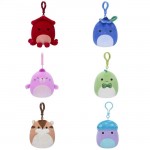 SQUISHMALLOWS Prisegamas pliušinis žaislas, 8 cm, asort., W17