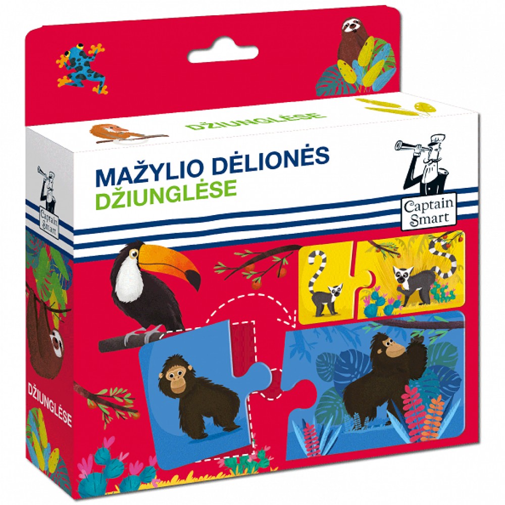 Mažylio dėlionės Džiunglėse