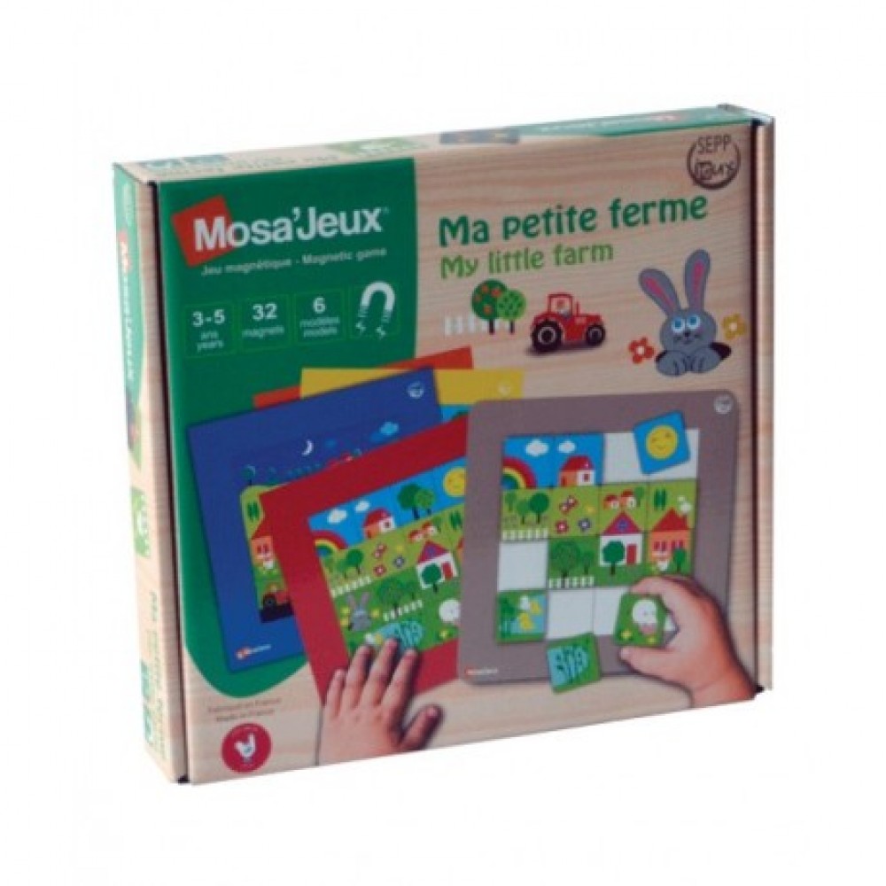 Magnetinė mozaika Mano ferma 3+
