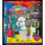 Rinkinys kūrybai Colorino Creative Yarn Lama (P)