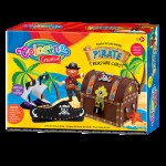 Rinkinys kūrybai Colorino Creative Pirate treasure chest (P)